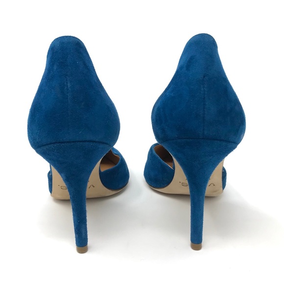 Celeste Suede d'Orsay Pump - Picture 4 of 6